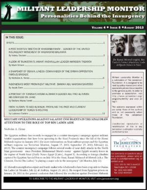 Militant Leadership Monitor - August 2013 Issue